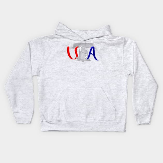 USA LIBERTY BELL Kids Hoodie by Ruggeri Collection